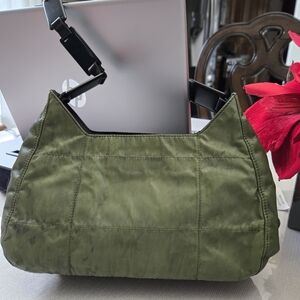 Prada Olive Green Shoulder Bag